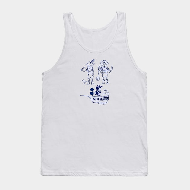 Pirates Tank Top by Das Brooklyn